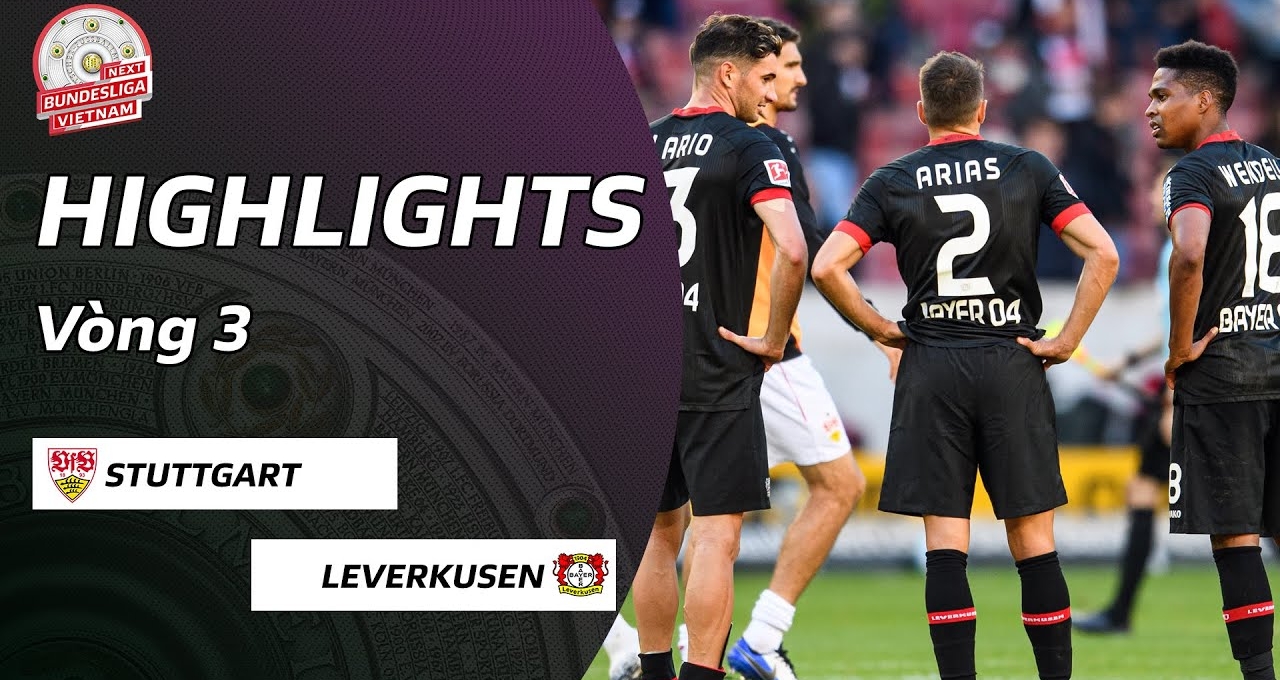 Highlights Stuttgart 1-1 Bayer Leverkusen | Vòng 3 Bundesliga 2020/21